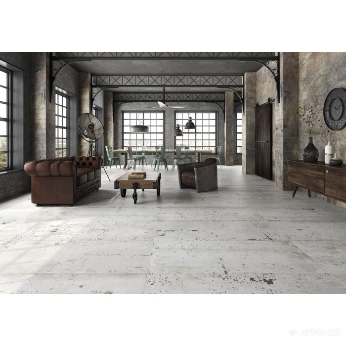 Керамогранит ITT CERAMIC ASH WHITE RECT