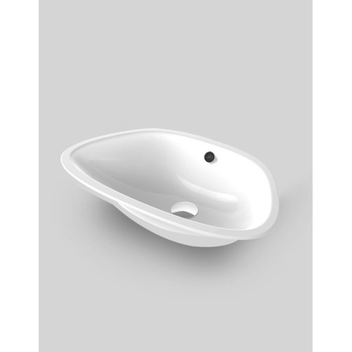 Керамическая раковина 61 см Artceram Plettro, white glossy (PTL003 01;00)