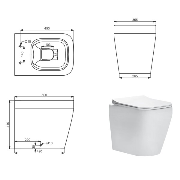 Унитаз DEVIT OPTIMA 3230130