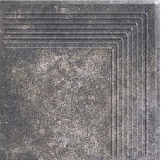 Сходинка кутова Viano Antracite 30x30 код 4801 Ceramika Paradyz
