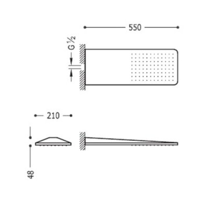Верхний душ Tres Showers Head 29990307