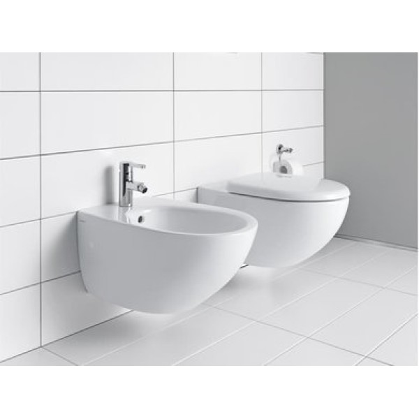 Плитка керамогранит Подвесной унитаз Duravit Architec 2546090064 для пола