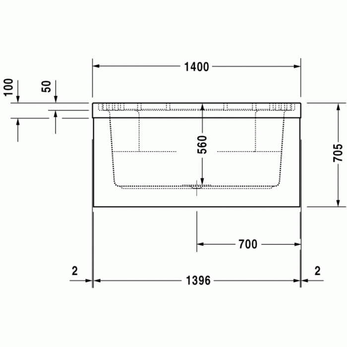 Blue Moon ванна квадратная 140 см 700143000000000 в интернет-магазине «Estet Room»