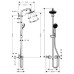 Душевая система Hansgrohe Croma 160 Showerpipe (27135000)