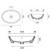 Керамическая раковина 60 см Catalano Velis