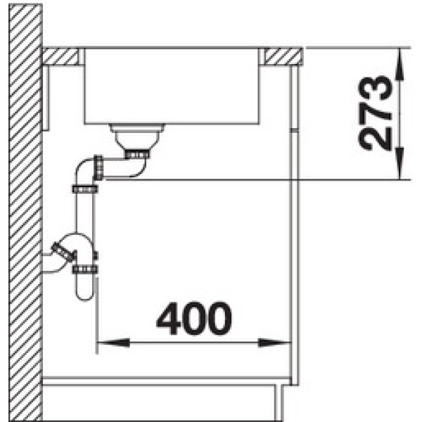 Мойка для кухни Blanco Zerox 500-IF Durinox  523098