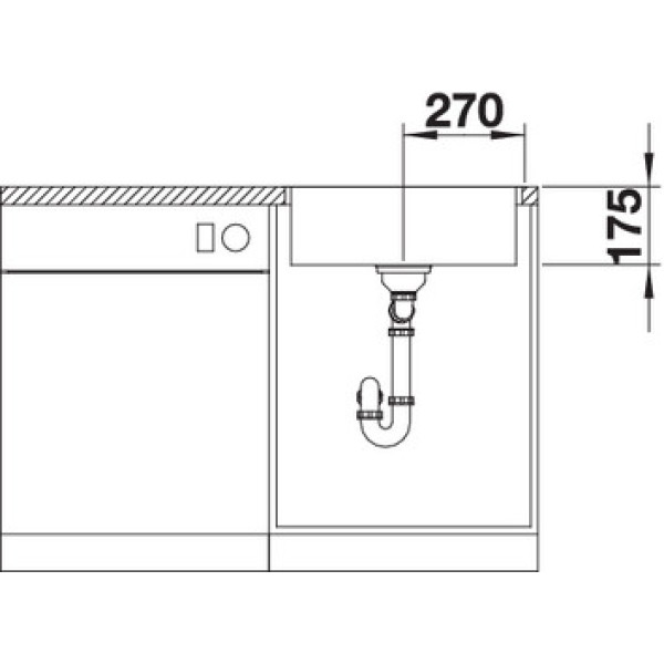 Мойка для кухни Blanco Zerox 500-IF Durinox  523098