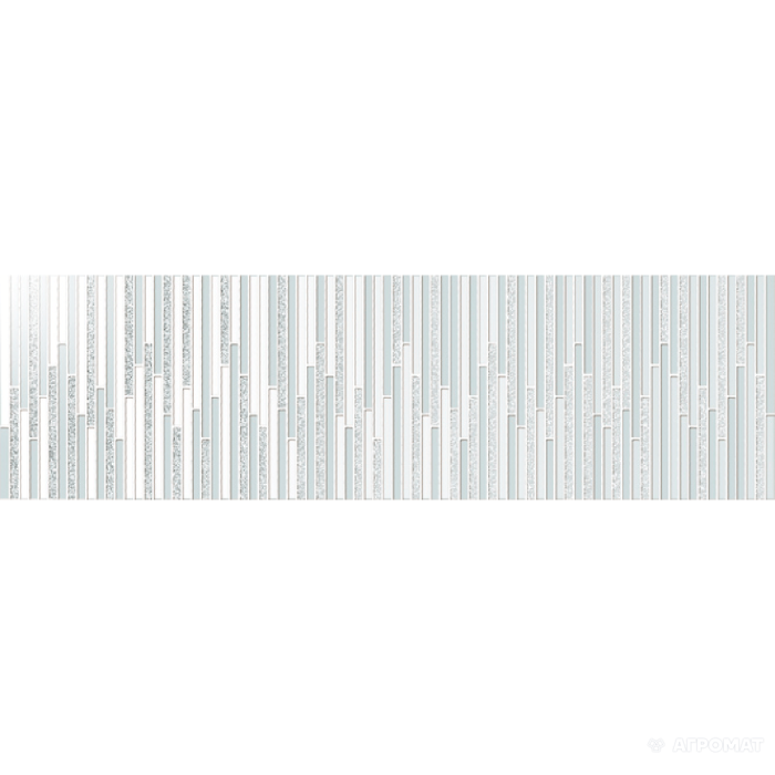 Плитка Ibero Intuition DEC. SHINE AQUAMARINE 11×1000×290