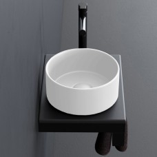 Раковина накладная 25 см Cielo Shui Comfort Minimo