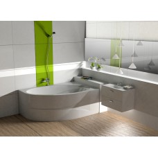 Ванна акриловая 160*100см ROCA ORBITA A24T225000 с ножками