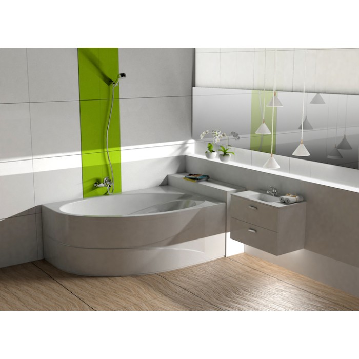 Ванна акриловая 160*100см ROCA ORBITA A24T225000 с ножками