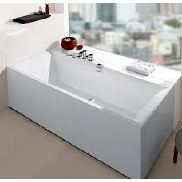 Ванна квариловая Villeroy&Boch Squaro Edge 12 UBQ160SQE2DV-01 + ножки +сифон