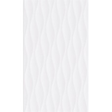 Плитка Cersanit WHITE WAVE STRUCTURE GLOSSY 8×400×250