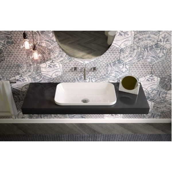 Керамическая раковина 60 см Artceram Gio Evolution, white glossy (GIL005 01; 00)