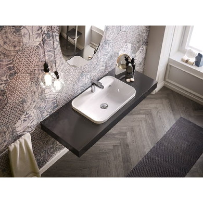 Керамическая раковина 60 см Artceram Gio Evolution, white glossy (GIL007 01; 00)