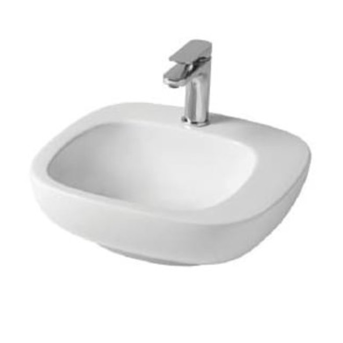 Керамическая раковина 45 см Artceram Dial, white glossy (DAL002 01; 00)