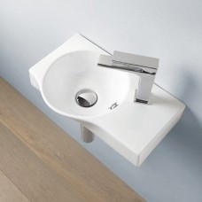 Керамическая раковина 43 см Artceram Lavamani, white glossy (LML001 01; 00)