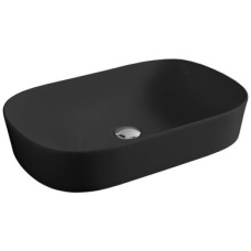 Керамическая раковина 65 см Artceram Ghost, black glossy (GHL002 03; 00)