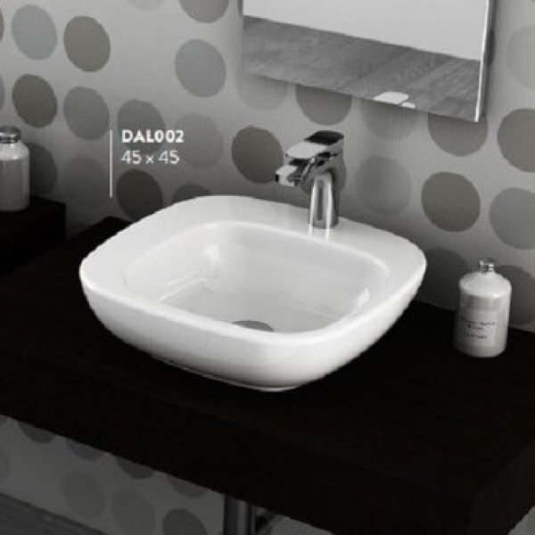 Керамическая раковина 45 см Artceram Dial, white glossy (DAL002 01; 00)