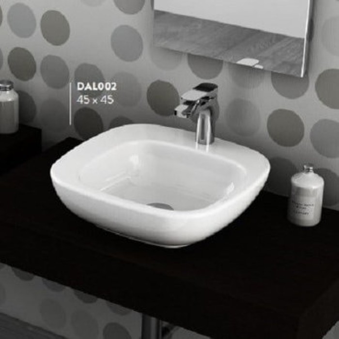 Керамическая раковина 45 см Artceram Dial, white glossy (DAL002 01; 00)