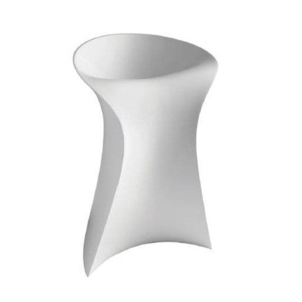 Каменная раковина 57 см Artceram Miss, white (OSL012 01; 00)