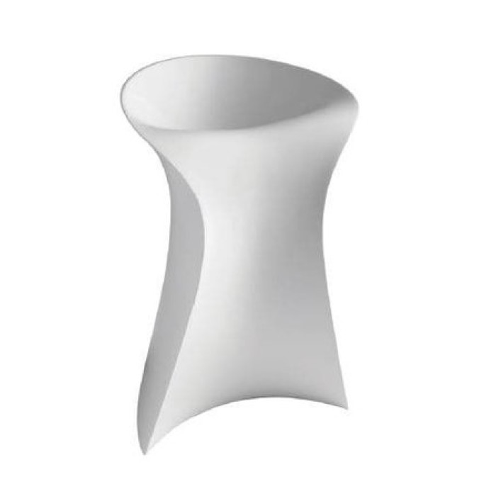 Каменная раковина 57 см Artceram Miss, white (OSL012 01; 00)