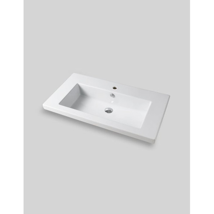 Керамическая раковина 86 см Artceram Gap, white glossy (GPL003 01; 00)