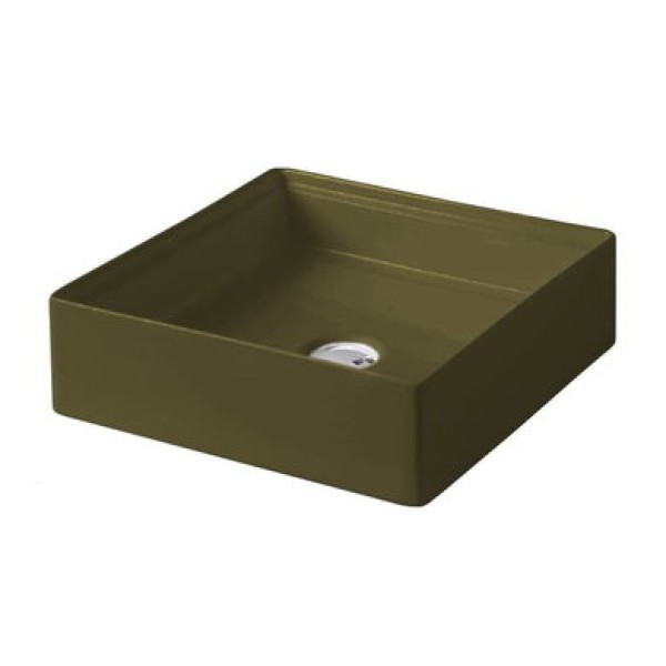 Керамическая раковина 38 см Artceram Scalino, cement mate (SCL001 24; 00)
