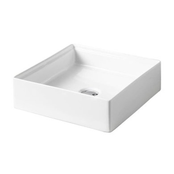 Керамическая раковина 38 см Artceram Scalino, white glossy (SCL001 01; 00)