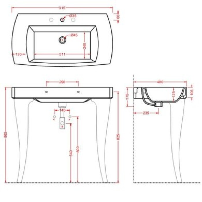 Керамическая раковина 91,5 см Artceram Jazz, white glossy/black bicolor (JZL001 01; 50)