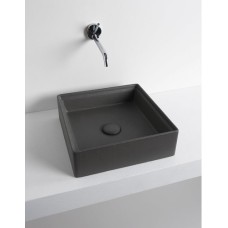 Керамическая раковина 38 см Artceram Scalino, cement mate (SCL001 24; 00)