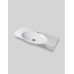 Керамическая раковина 105 см Artceram Swing, white glossy (SWL002 01; 00)