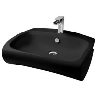 Керамическая раковина 65 см Artceram Hi-Line, black glossy (HIL004 03; 00)