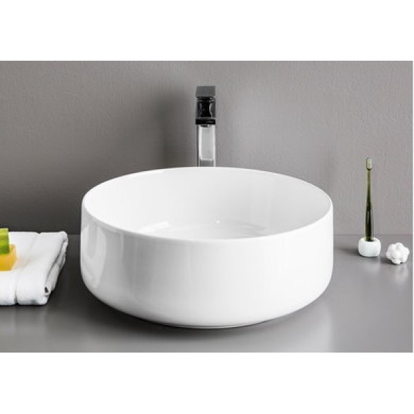 Керамическая раковина 42 см Artceram Cognac, white glossy (COL001 01; 00)