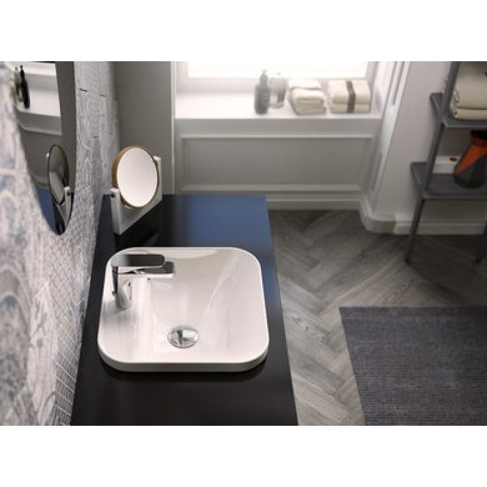 Керамическая раковина 40 см Artceram Gio Evolution, black glossy (GIL008 03; 00)