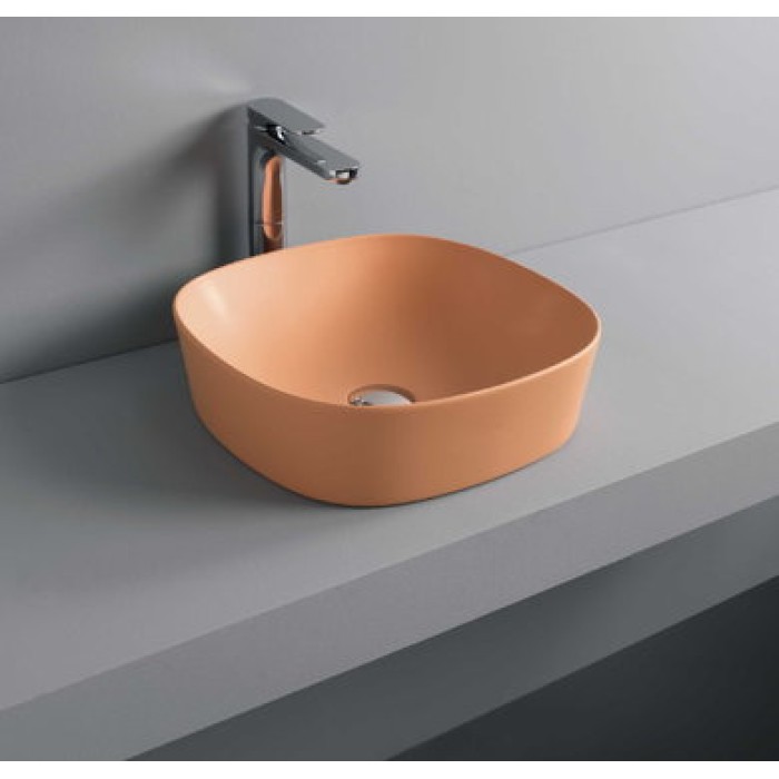 Керамическая раковина 42 см Artceram Ghost, orange cameo (GHL001 13; 00)