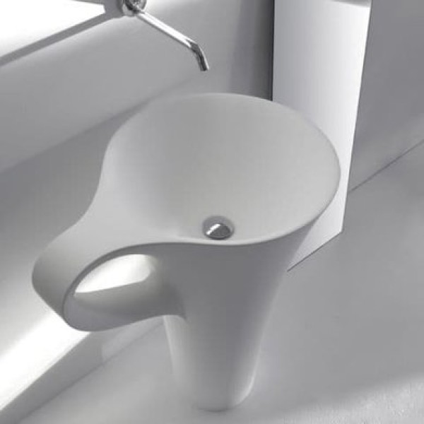 Каменная раковина 70 см Artceram Cup, white (OSL004 01; 00)