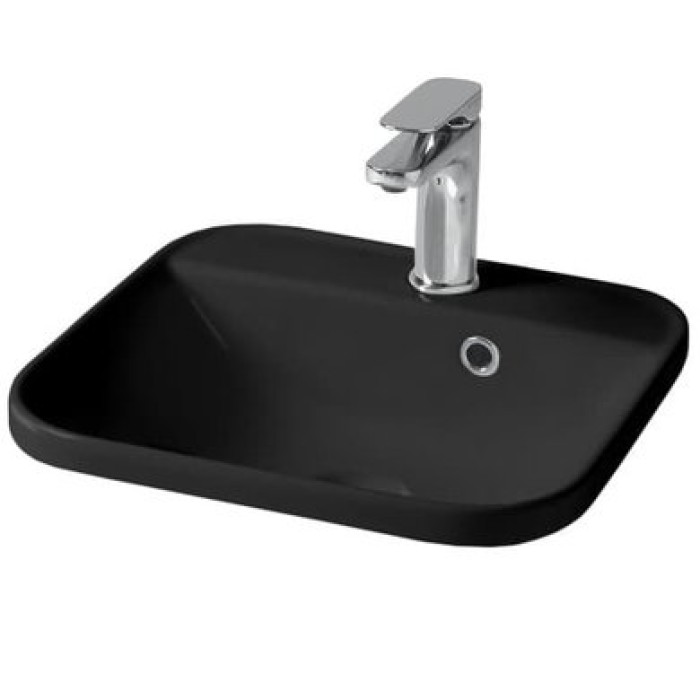 Керамическая раковина 40 см Artceram Gio Evolution, black glossy (GIL008 03; 00)