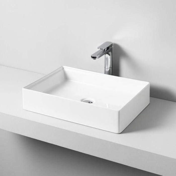 Керамическая раковина 55 см Artceram Scalino, white glossy (SCL002 01; 00)