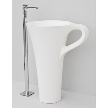 Каменная раковина 70 см Artceram Cup, white (OSL004 01; 00)