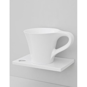Каменная раковина 70 см Artceram Cup, white (OSL005 01; 00)