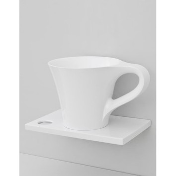 Каменная раковина 70 см Artceram Cup, white (OSL005 01; 00)