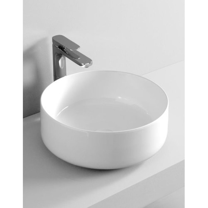 Керамическая раковина 42 см Artceram Cognac, white glossy (COL001 01; 00)