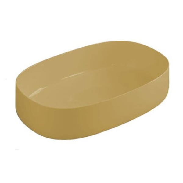 Керамическая раковина 55 см Artceram Cognac, zync yellow (COL003 12; 00)