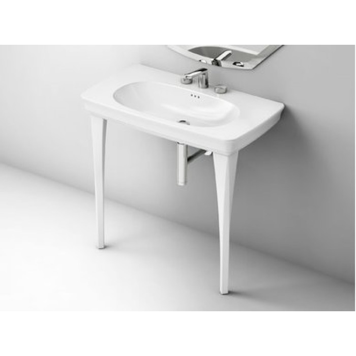 Керамическая раковина 90 см Artceram Civitas, white glossy (CIL002 01; 00)