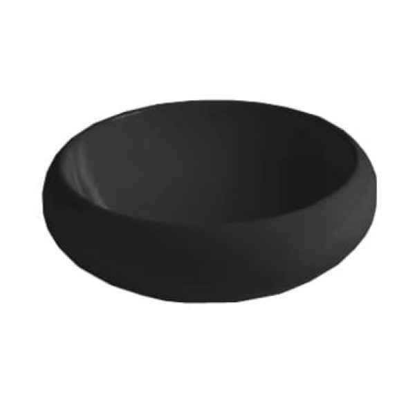 Керамическая раковина 43 см Artceram Tao, black glossy (TOL001 03; 00)