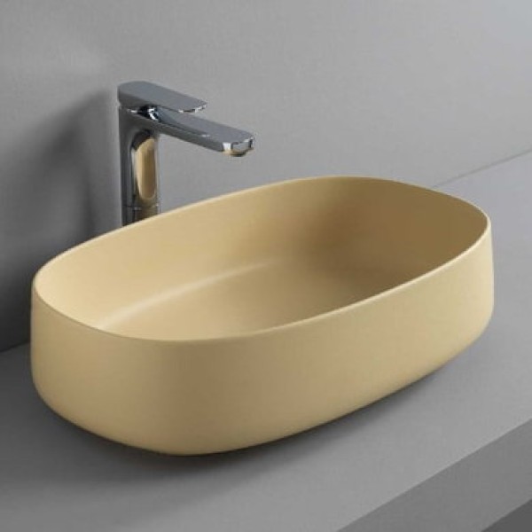 Керамическая раковина 55 см Artceram Cognac, zync yellow (COL003 12; 00)