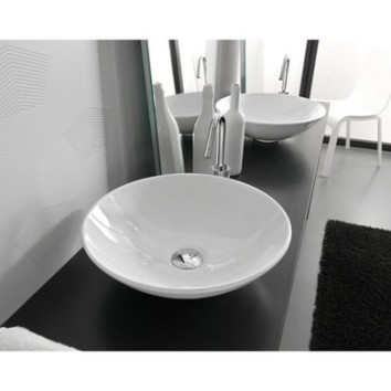 Керамическая раковина 41 см Artceram Polis, white glossy (PSL001 01; 00)