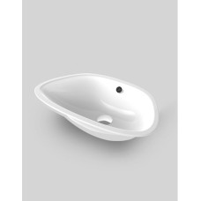 Керамическая раковина 61 см Artceram Plettro, white glossy (PTL003 01; 00)