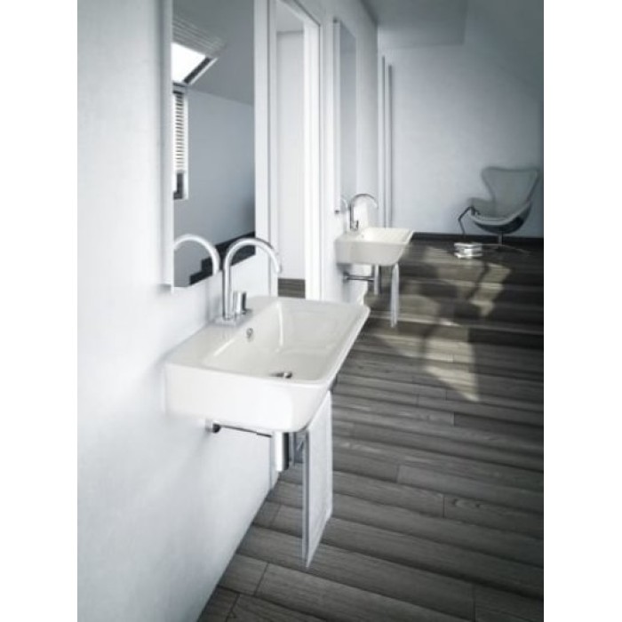 Керамическая раковина 60 см Artceram Cow, white glossy (CWL002 01; 00)